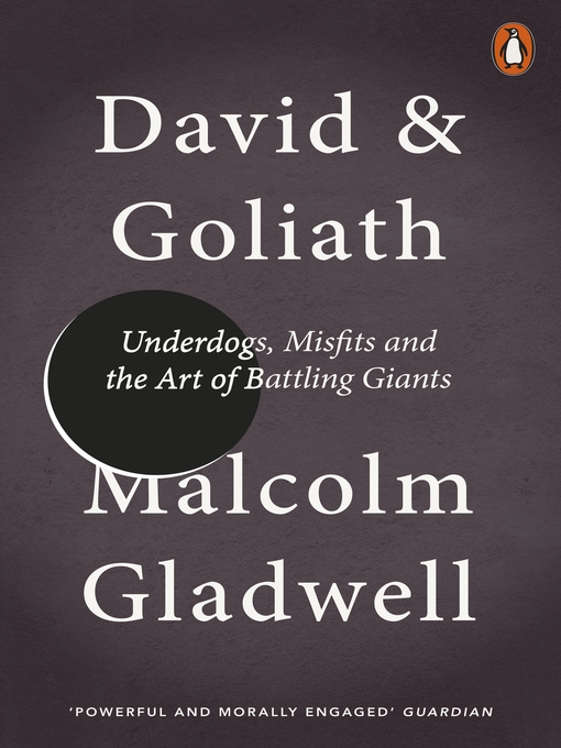 Couverture de David and Goliath